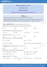 Đề thi giữa kì 1 Toán 8 Kết nối tri thức - Đề số 7
